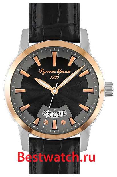 Часы Russian Time Мужские кварцевые часы 75038200